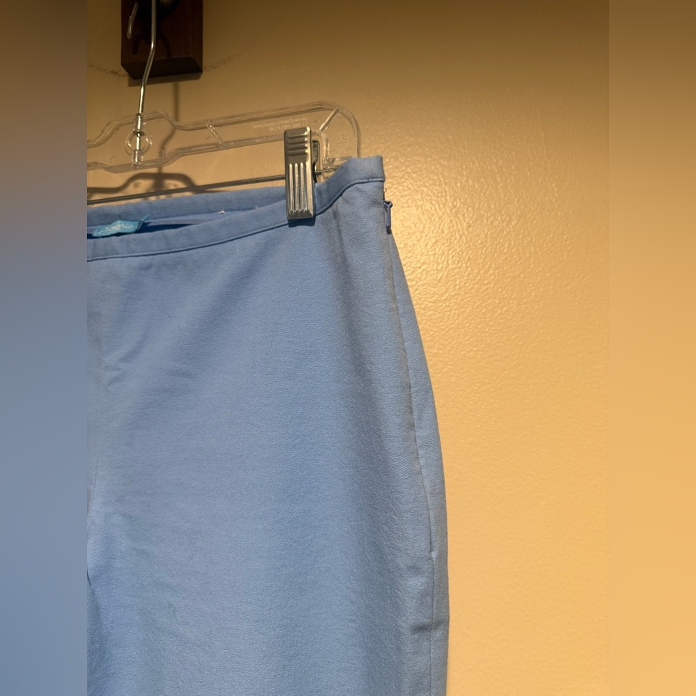 J. McLaughlin Dock Capri pants size 2 baby blue - Picture 6 of 11